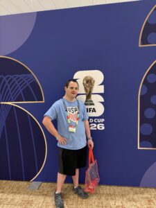 Mission Project Participant working the FIFA World Cup in Kansas City
