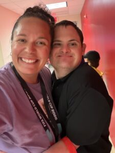 Mission Project participant working FIFA event