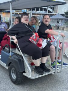 Mission Project participant working Kansas City Chiefs event